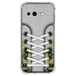 Funda Silicona Antigolpes para Google Pixel 9a 5G diseño Zapatillas 08 Dibujos