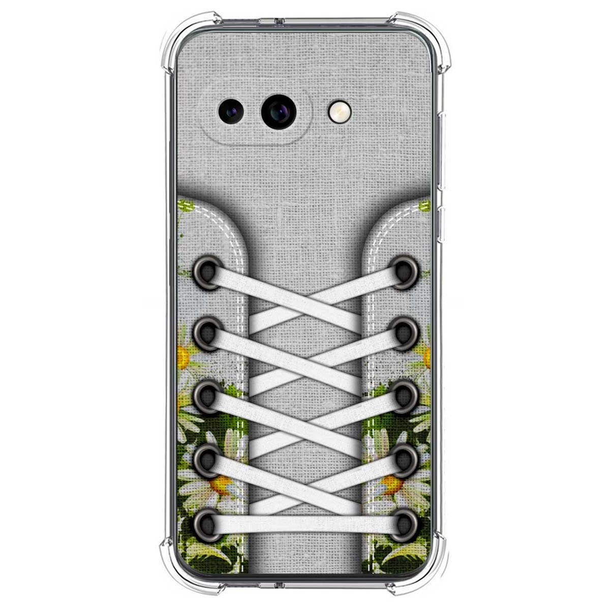 Funda Silicona Antigolpes para Google Pixel 9a 5G diseño Zapatillas 08 Dibujos