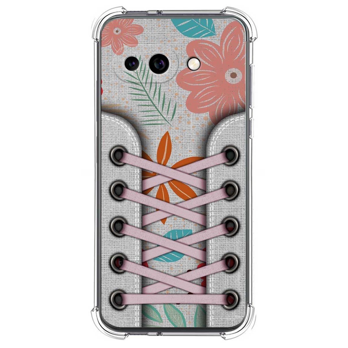 Funda Silicona Antigolpes para Google Pixel 9a 5G diseño Zapatillas 09 Dibujos