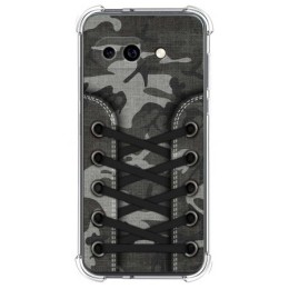 Funda Silicona Antigolpes para Google Pixel 9a 5G diseño Zapatillas 15 Dibujos