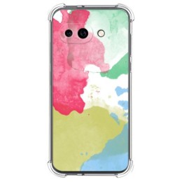 Funda Silicona Antigolpes para Google Pixel 9a 5G diseño Acuarela 02 Dibujos