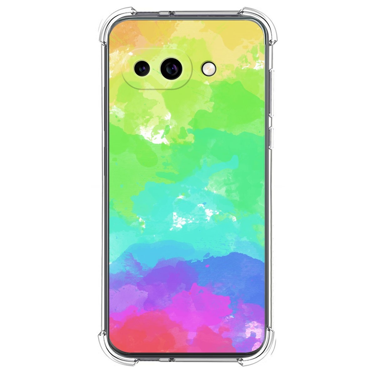 Funda Silicona Antigolpes para Google Pixel 9a 5G diseño Acuarela 03 Dibujos