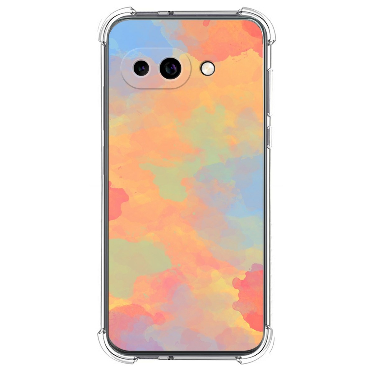 Funda Silicona Antigolpes para Google Pixel 9a 5G diseño Acuarela 08 Dibujos