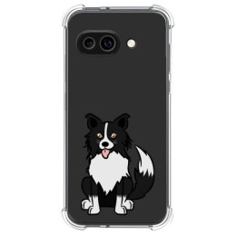 Funda Silicona Antigolpes para Google Pixel 9a 5G diseño Perros 01 Dibujos