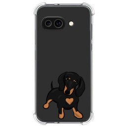 Funda Silicona Antigolpes para Google Pixel 9a 5G diseño Perros 04 Dibujos