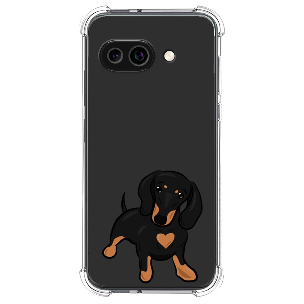 Funda Silicona Antigolpes para Google Pixel 9a 5G diseño Perros 04 Dibujos