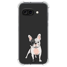 Funda Silicona Antigolpes para Google Pixel 9a 5G diseño Perros 06 Dibujos