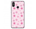 Funda Gel Tpu para Xiaomi Mi Max 3 Diseño Flores Dibujos
