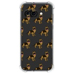 Funda Silicona Antigolpes para Google Pixel 9a 5G diseño Perros 09 Dibujos