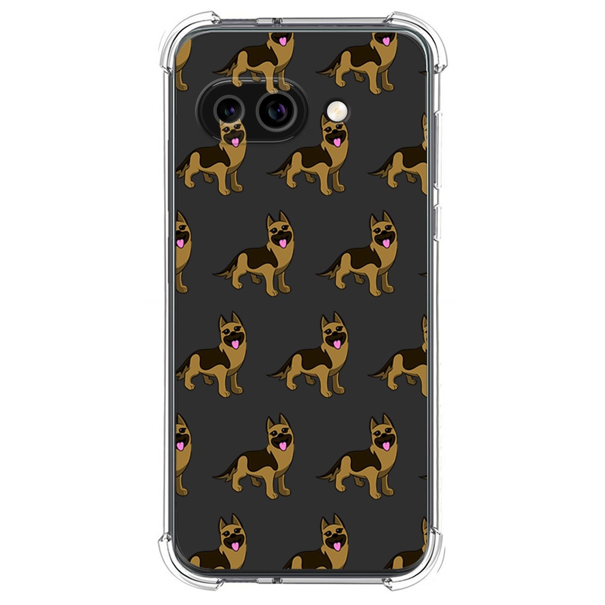 Funda Silicona Antigolpes para Google Pixel 9a 5G diseño Perros 09 Dibujos
