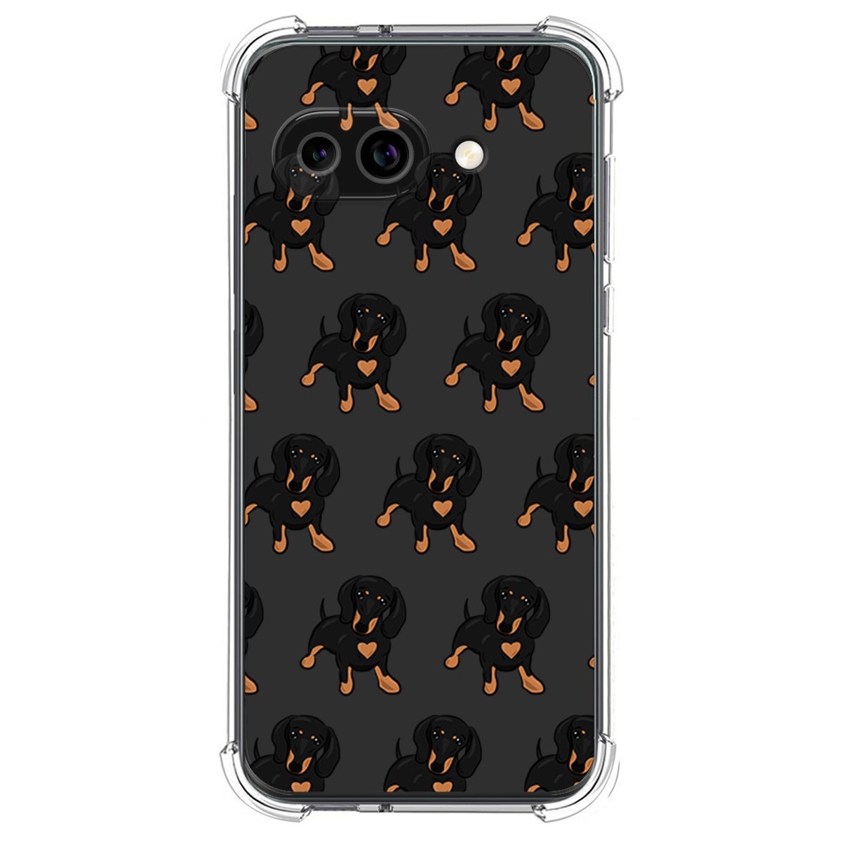 Funda Silicona Antigolpes para Google Pixel 9a 5G diseño Perros 10 Dibujos