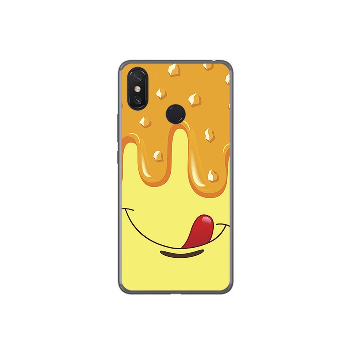 Funda Gel Tpu para Xiaomi Mi Max 3 Diseño Helado Vainilla Dibujos