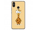 Funda Gel Tpu para Xiaomi Mi Max 3 Diseño Jirafa Dibujos
