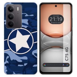 Funda Silicona para Realme C75 diseño Camuflaje 03 Dibujos