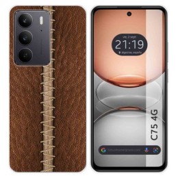 Funda Silicona para Realme C75 diseño Cuero 01 Dibujos