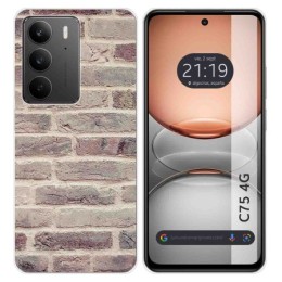Funda Silicona para Realme C75 diseño Ladrillo 01 Dibujos