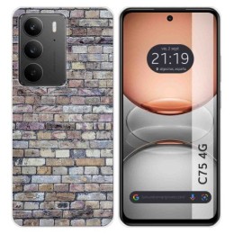 Funda Silicona para Realme C75 diseño Ladrillo 02 Dibujos