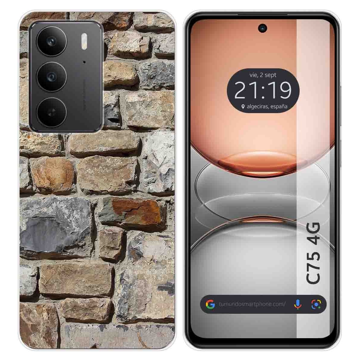 Funda Silicona para Realme C75 diseño Ladrillo 03 Dibujos