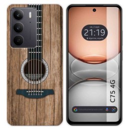 Funda Silicona para Realme C75 diseño Madera 11 Dibujos