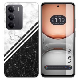 Funda Silicona para Realme C75 diseño Mármol 01 Dibujos