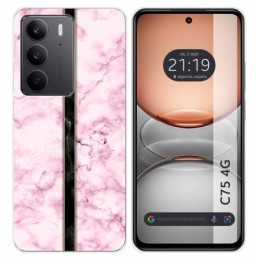 Funda Silicona para Realme C75 diseño Mármol 04 Dibujos
