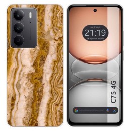 Funda Silicona para Realme C75 diseño Mármol 10 Dibujos