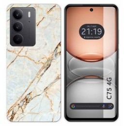 Funda Silicona para Realme C75 diseño Mármol 13 Dibujos