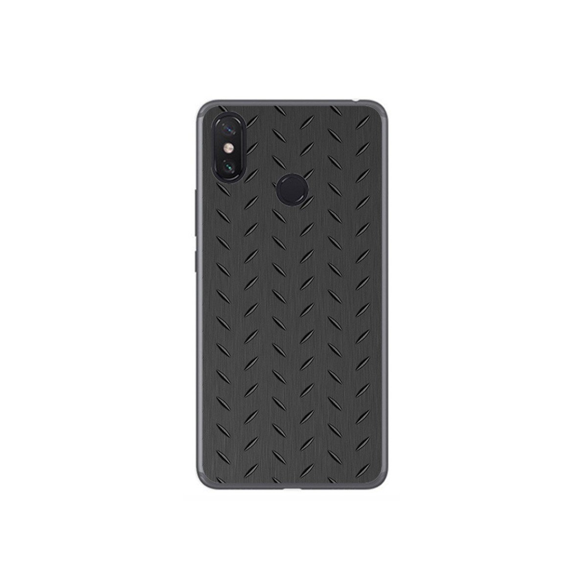 Funda Gel Tpu para Xiaomi Mi Max 3 Diseño Metal Dibujos