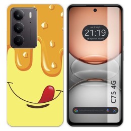 Funda Silicona para Realme C75 diseño Helado Vainilla Dibujos