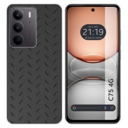 Funda Silicona para Realme C75 diseño Metal Dibujos