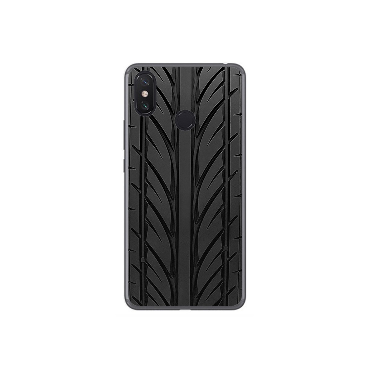 Funda Gel Tpu para Xiaomi Mi Max 3 Diseño Neumatico Dibujos
