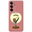 Funda Silicona Líquida Rosa para Realme C75 diseño Culo Natural Dibujos