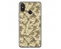 Funda Gel Tpu para Xiaomi Mi Max 3 Diseño Sand Camuflaje Dibujos