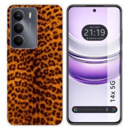 Funda Silicona para Realme 14x 5G diseño Animal 03 Dibujos