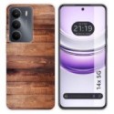 Funda Silicona para Realme 14x 5G diseño Madera 02 Dibujos