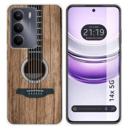 Funda Silicona para Realme 14x 5G diseño Madera 11 Dibujos