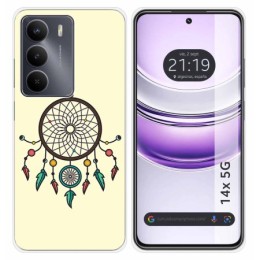 Funda Silicona para Realme 14x 5G diseño Atrapasueños Dibujos
