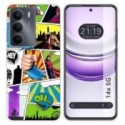 Funda Silicona para Realme 14x 5G diseño Comic Dibujos