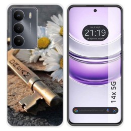 Funda Silicona para Realme 14x 5G diseño Dream Dibujos