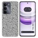 Funda Silicona para Realme 14x 5G diseño Letras Dibujos