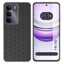 Funda Silicona para Realme 14x 5G diseño Metal Dibujos