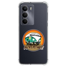 Funda Silicona Antigolpes para Realme 14x 5G diseño Adventure Dibujos