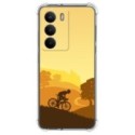 Funda Silicona Antigolpes para Realme 14x 5G diseño Ciclista Dibujos