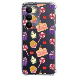Funda Silicona Antigolpes para Realme 14x 5G diseño Dulces 01 Dibujos