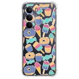 Funda Silicona Antigolpes para Realme 14x 5G diseño Dulces 02 Dibujos