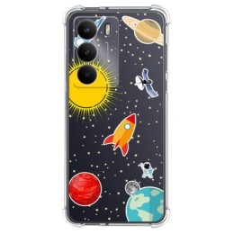 Funda Silicona Antigolpes para Realme 14x 5G diseño Espacio Dibujos