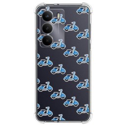 Funda Silicona Antigolpes para Realme 14x 5G diseño Scooter Dibujos