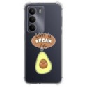 Funda Silicona Antigolpes para Realme 14x 5G diseño Vegan Life Dibujos