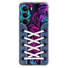 Funda Silicona Antigolpes para Realme 14x 5G diseño Zapatillas 07 Dibujos