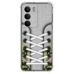 Funda Silicona Antigolpes para Realme 14x 5G diseño Zapatillas 08 Dibujos